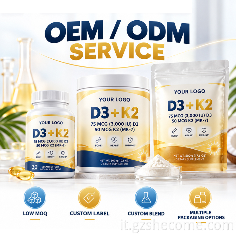 Vitamin D3 K2 Softgels11